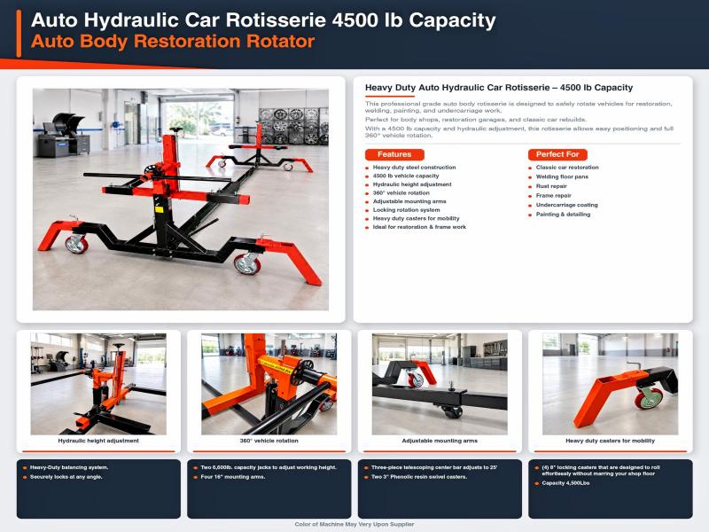 Продаж на аукціоні авто 2027 Others Car Rotisserie + Engine Crane, vin: 38913320, номер лоту: 67963896