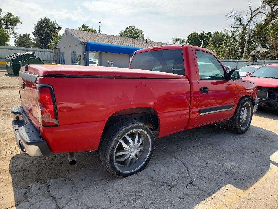 70485206 :رقم المزاد ، 1GCEC14X84Z116865 vin ، 2004 Chevrolet Silverado مزاد بيع