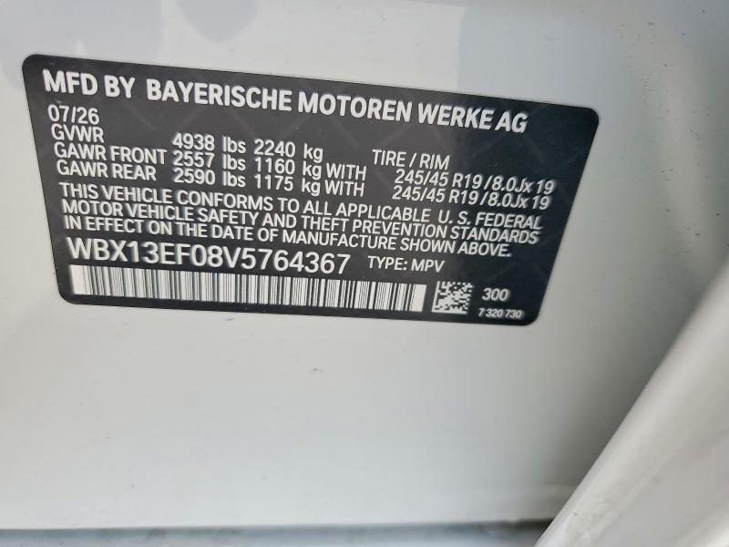 Продажа на аукционе авто 2027 Bmw X1, vin: WBX13EF08V5764367, номер лота: 70065546