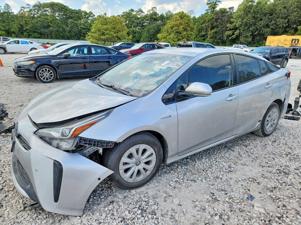 69757556 :رقم المزاد ، JTDKARFU0K3097898 vin ، 2019 Toyota Prius مزاد بيع