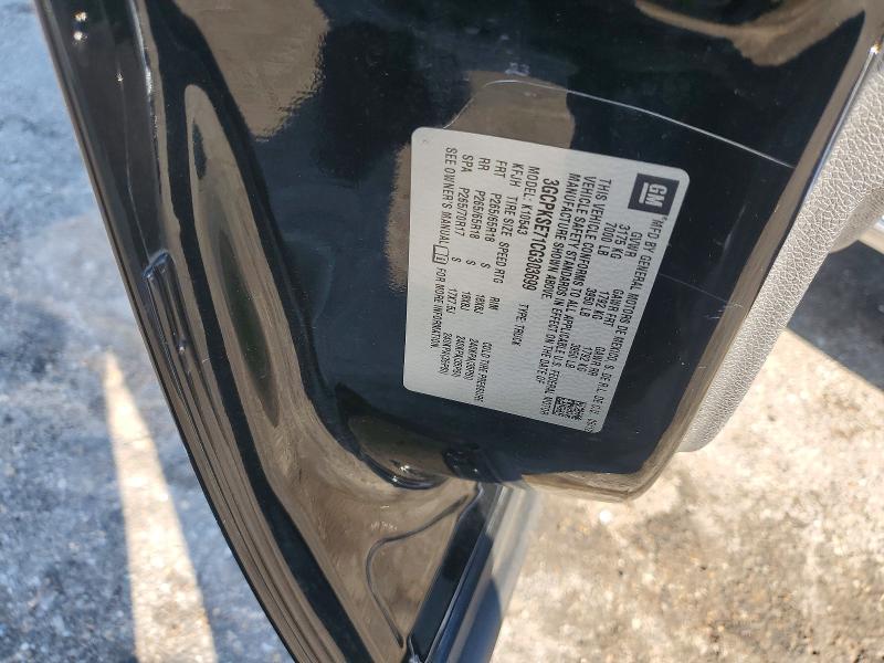 68645856 :رقم المزاد ، 3GCPKSE71CG303699 vin ، 2012 Chevrolet Silverado مزاد بيع