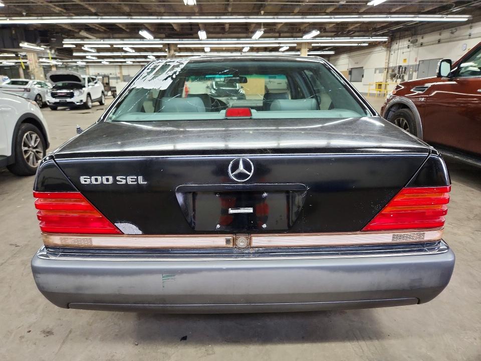 70434896 :رقم المزاد ، WDBGA57E1NA059407 vin ، 1992 Mercedes-benz 600 مزاد بيع