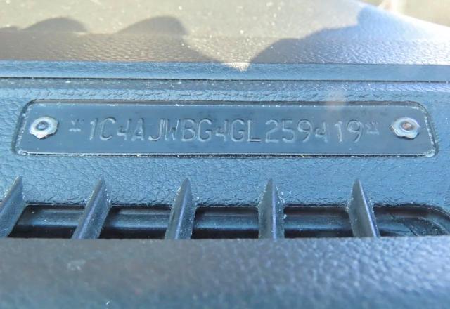 2016 Jeep Wrangler მანქანა იყიდება აუქციონზე, vin: 1C4AJWBG4GL259419, აუქციონის ნომერი: 70297316