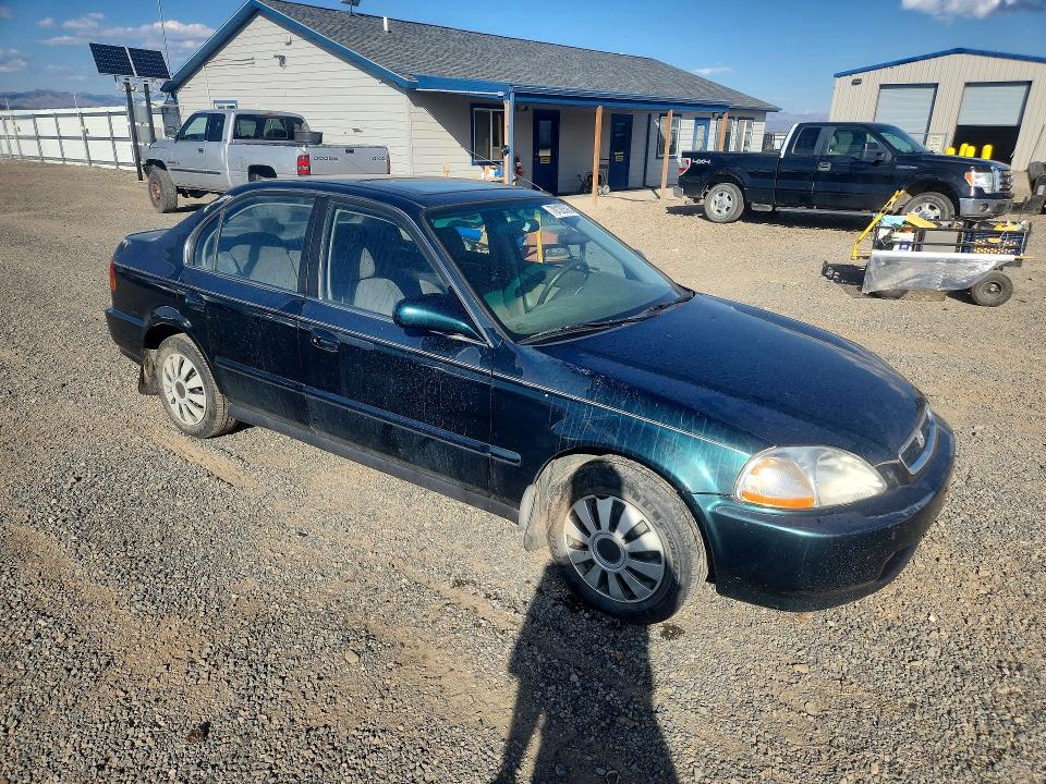 1997 Honda Civic მანქანა იყიდება აუქციონზე, vin: JHMEJ8542VS000590, აუქციონის ნომერი: 70128596