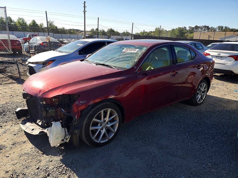 68245016 :رقم المزاد ، JTHCF5C27C5056528 vin ، 2012 Lexus Is مزاد بيع