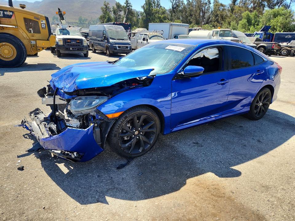 Продажа на аукционе авто 2019 Honda Civic, vin: 19XFC2F86KE215192, номер лота: 67540116