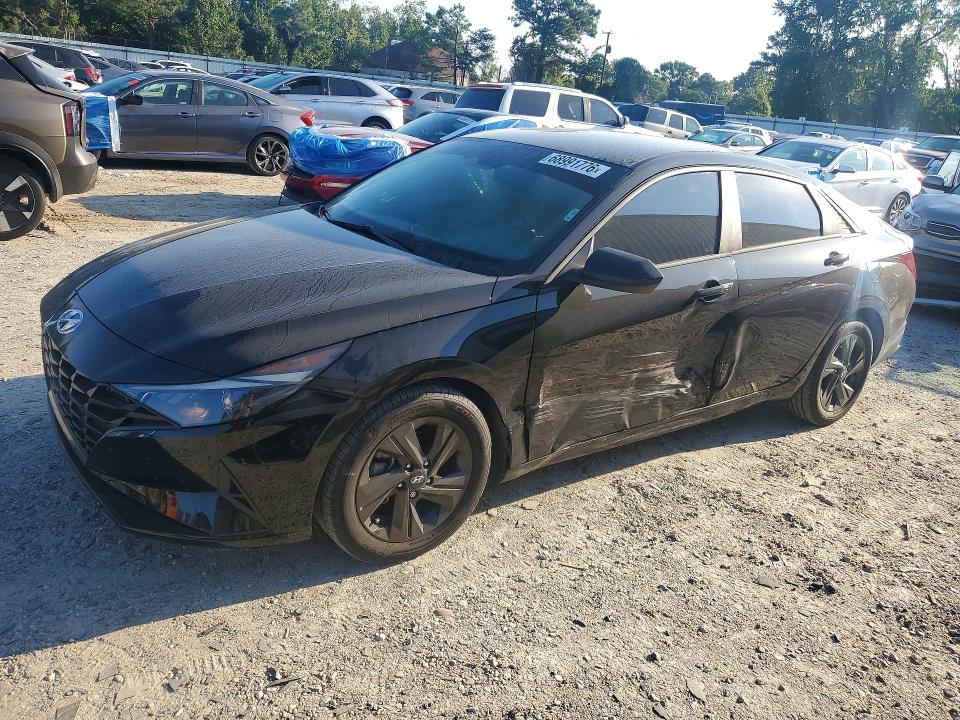 68991776 :رقم المزاد ، KMHLM4AG6MU158714 vin ، 2021 Hyundai Elantra مزاد بيع
