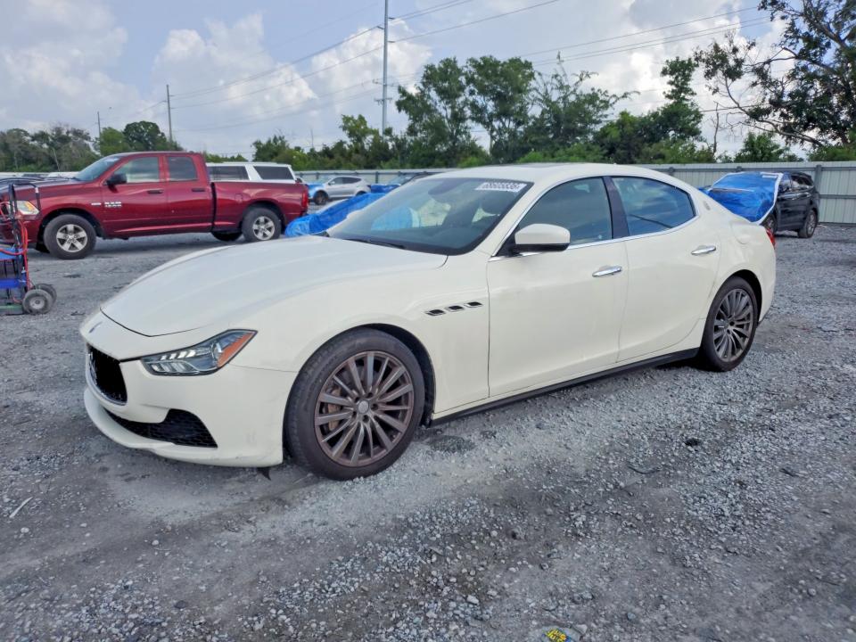 Продажа на аукционе авто 2017 Maserati Ghibli, vin: ZAM57XSA9H1262617, номер лота: 68605836