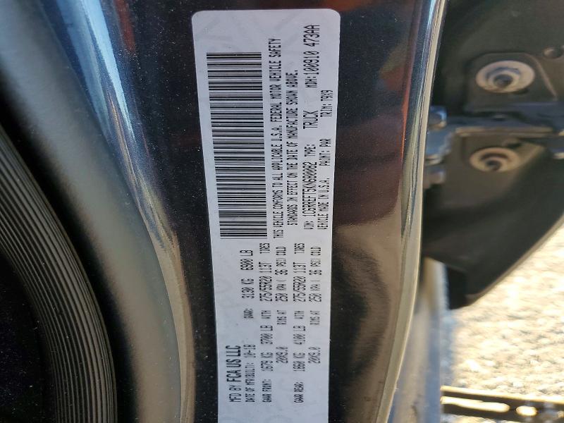 2019 Ram 1500 მანქანა იყიდება აუქციონზე, vin: 1C6RREFT5KN680082, აუქციონის ნომერი: 68621076