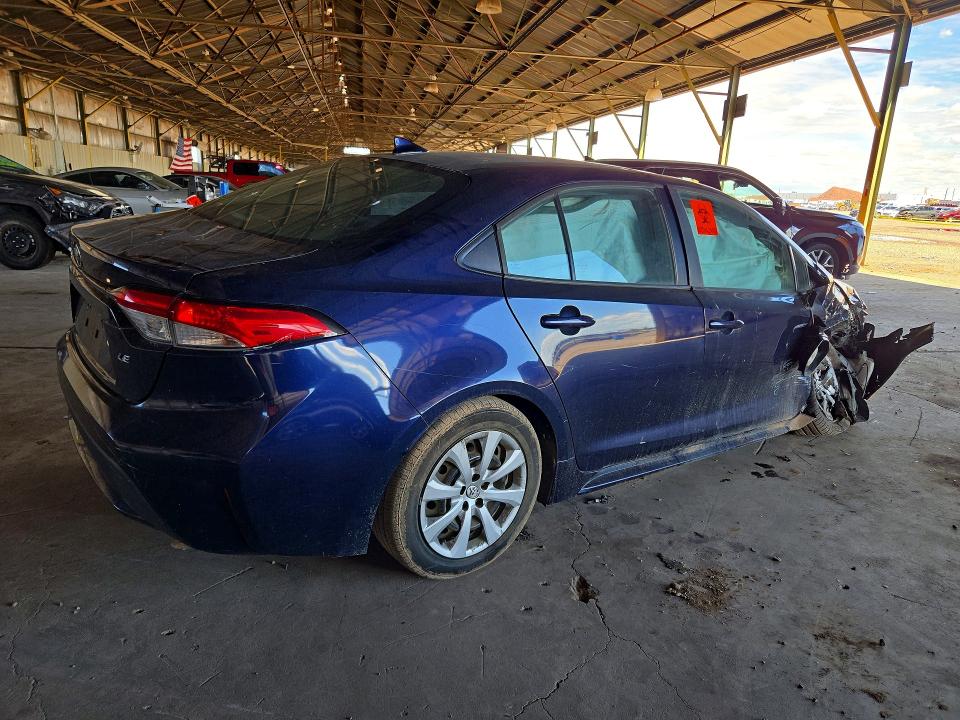 Продаж на аукціоні авто 2021 Toyota Corolla, vin: 5YFEPMAE7MP175456, номер лоту: 70800496