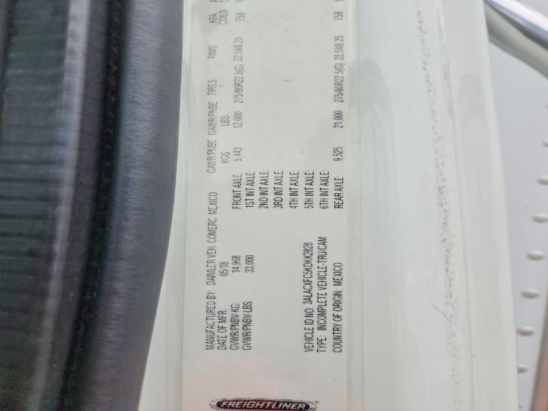 68588156 :رقم المزاد ، 3ALACXFC5KDKK2828 vin ، 2019 Frht - Freightliner M2 مزاد بيع