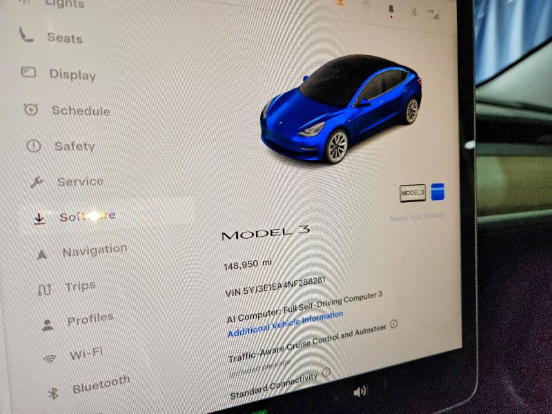 Aukcja sprzedaży 2022 Tesla Model 3, vin: 5YJ3E1EA4NF288281, numer aukcji: 67916286