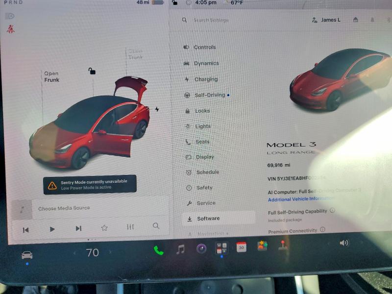 Продажа на аукционе авто 2017 Tesla Model 3, vin: 5YJ3E1EA8HF002954, номер лота: 65845026
