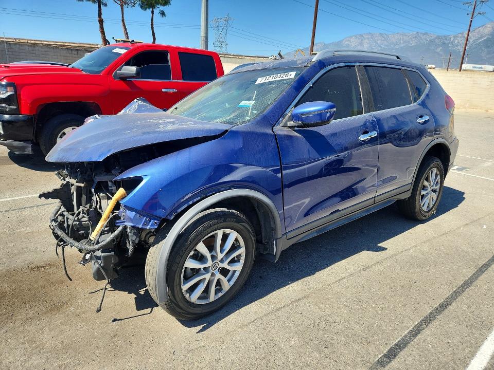 2019 Nissan Rogue მანქანა იყიდება აუქციონზე, vin: KNMAT2MT1KP557506, აუქციონის ნომერი: 71210426