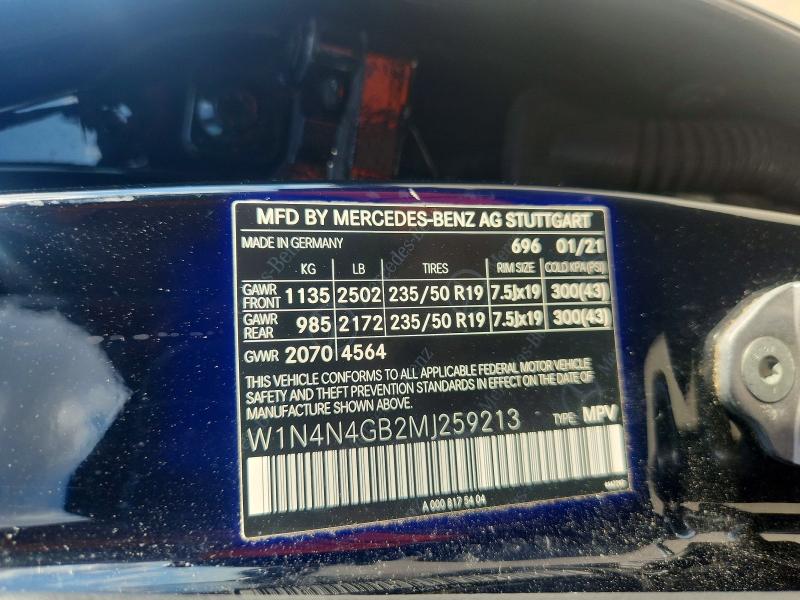 Aukcja sprzedaży 2021 Mercedes-benz Gla, vin: W1N4N4GB2MJ259213, numer aukcji: 67122966