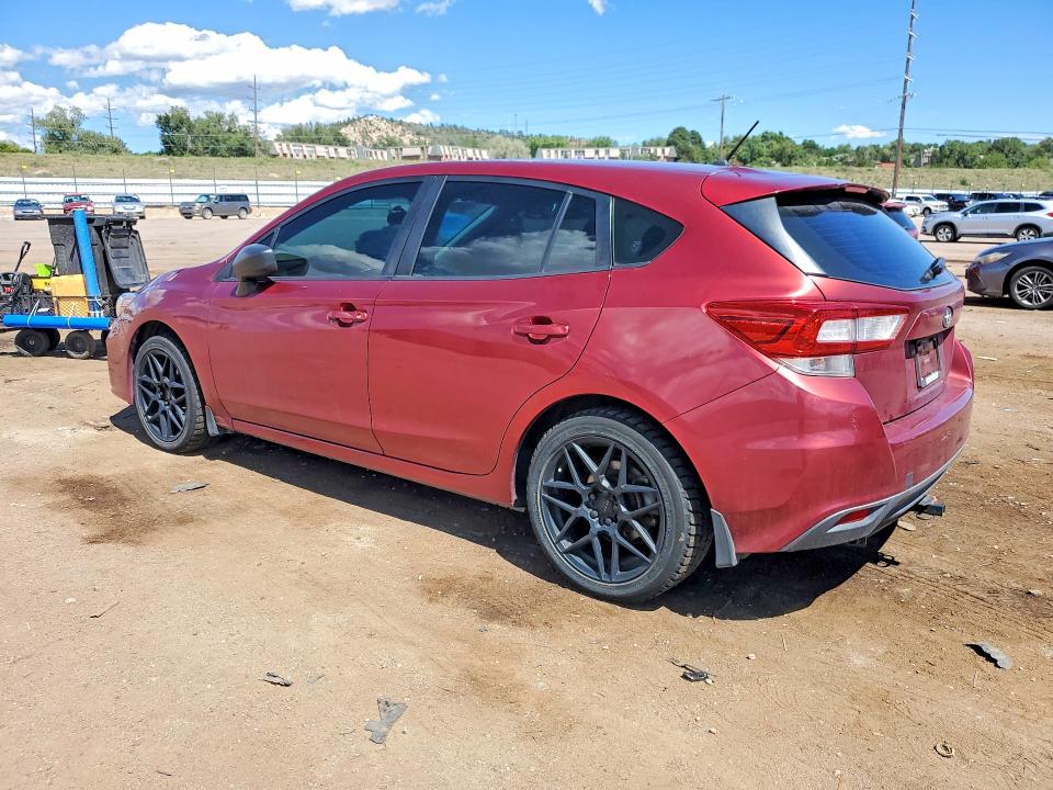 66560816 :رقم المزاد ، 4S3GTAA67J1749453 vin ، 2018 Subaru Impreza مزاد بيع