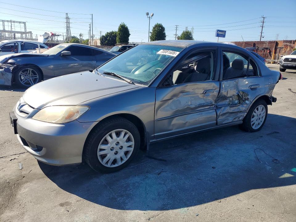 2005 Honda Civic მანქანა იყიდება აუქციონზე, vin: 2HGES16535H593754, აუქციონის ნომერი: 70081606