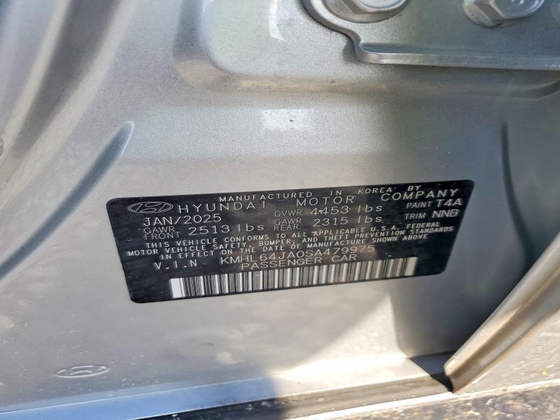 Продажа на аукционе авто 2025 Hyundai Sonata, vin: KMHL64JA0SA479975, номер лота: 70131966