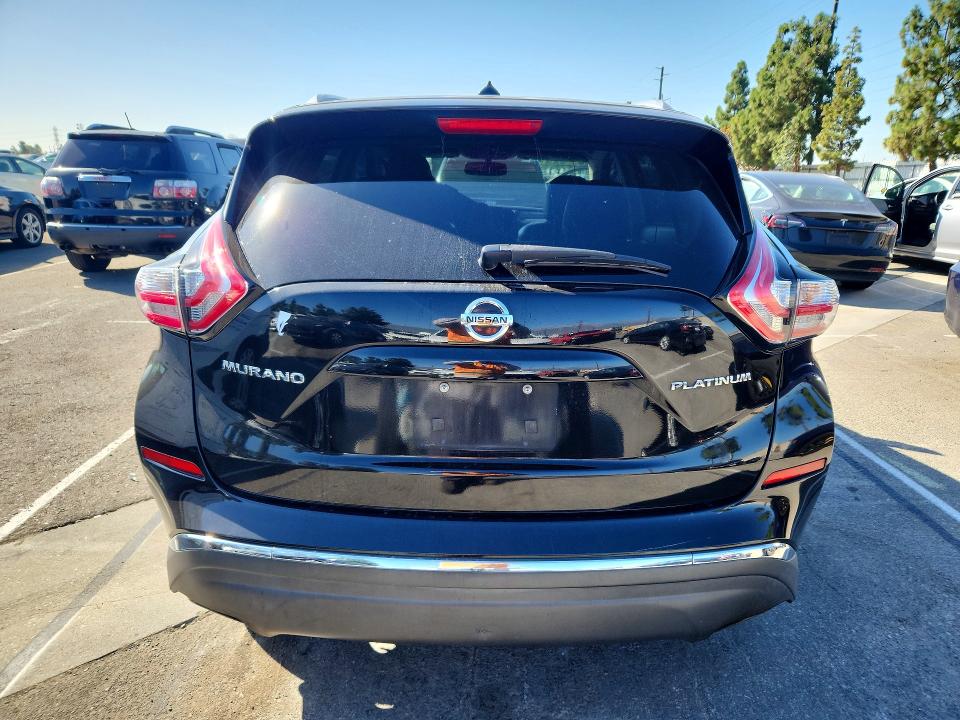 Auction sale of the 2016 Nissan Murano, vin: 5N1AZ2MG1GN106740, lot number: 70621296
