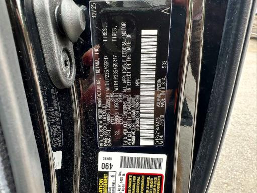 Aukcja sprzedaży 2026 Toyota Sienna, vin: 5TDKRKEC9TS298188, numer aukcji: 60124676