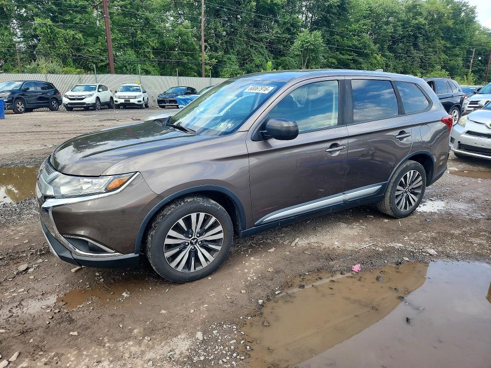 Auction sale of the 2019 Mitsubishi Outlander, vin: JA4AD2A34KZ016109, lot number: 68067916