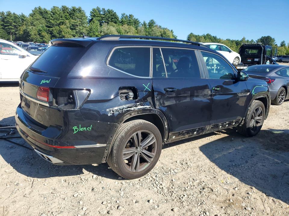 68090076 :رقم المزاد ، 1V2RR2CA6MC586798 vin ، 2021 Volkswagen Atlas مزاد بيع