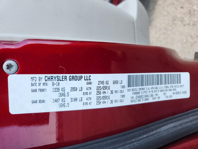 Продажа на аукционе авто 2010 Dodge Grand Caravan, vin: 2D4RN5D1XAR411960, номер лота: 70325296