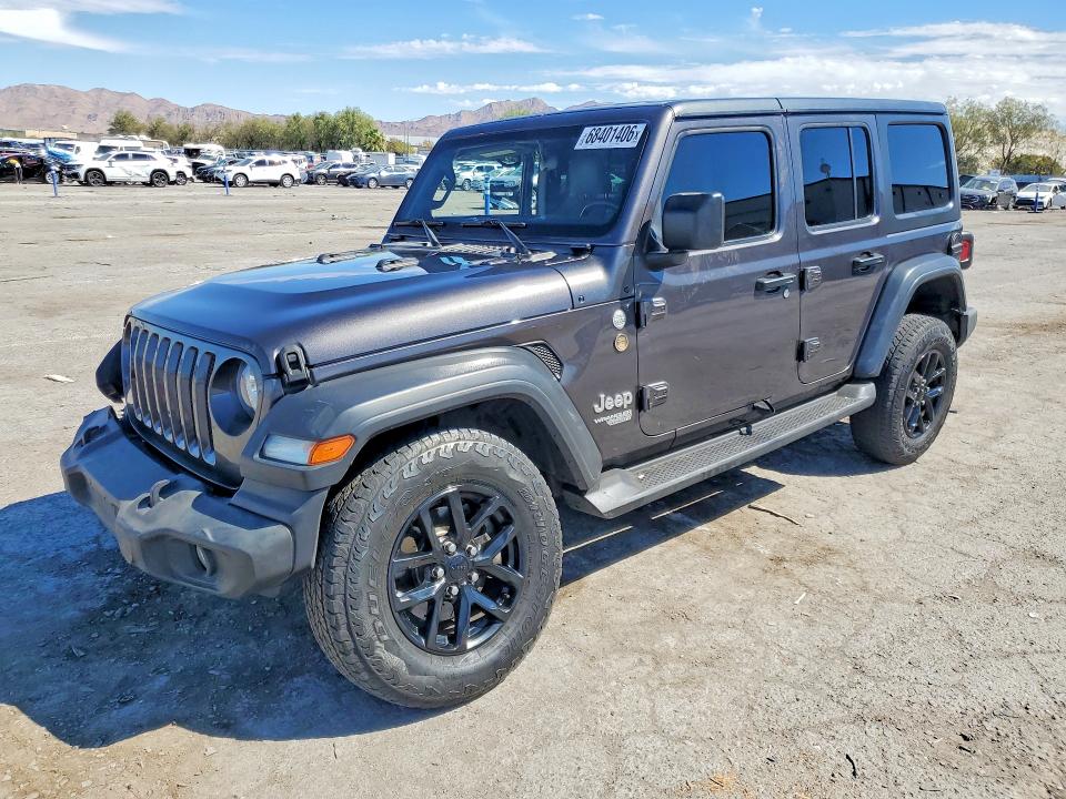 2020 Jeep Wrangler Unlimited მანქანა იყიდება აუქციონზე, vin: 1C4HJXDN9LW198321, აუქციონის ნომერი: 68401406