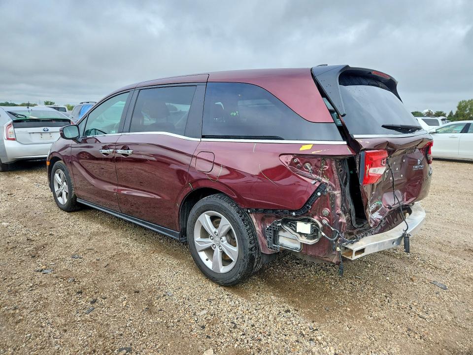 68987746 :رقم المزاد ، 5FNRL6H79KB002059 vin ، 2019 Honda Odyssey مزاد بيع