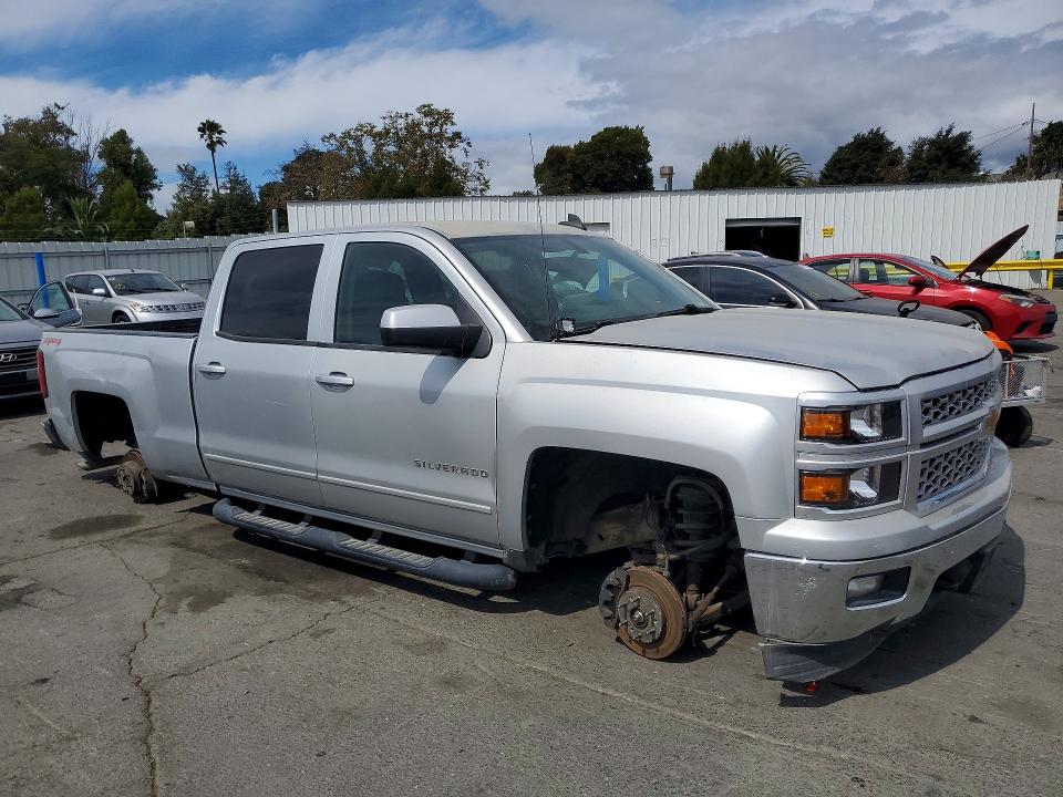67492636 :رقم المزاد ، 3GCUKREH4FG125540 vin ، 2015 Chevrolet Silverado مزاد بيع