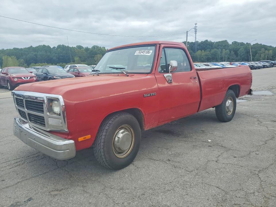 Продажа на аукционе авто 1992 Dodge D-series, vin: 1B7KE26Z8NS562929, номер лота: 70349106