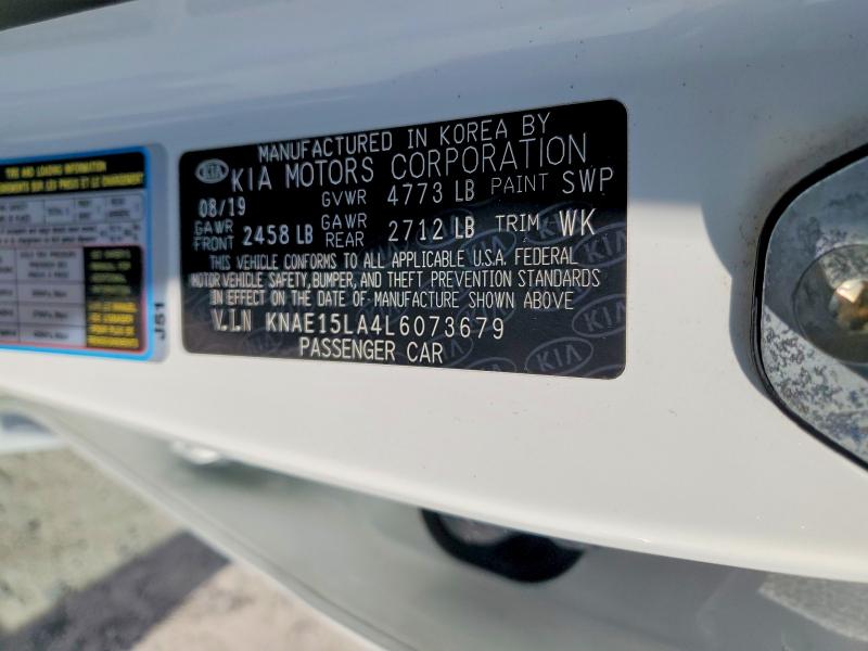 2020 Kia Stinger მანქანა იყიდება აუქციონზე, vin: KNAE15LA4L6073679, აუქციონის ნომერი: 70405336