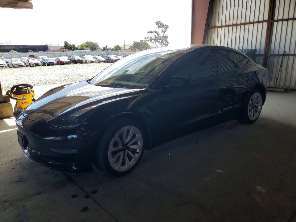 Auction sale of the 2022 Tesla Model 3, vin: 5YJ3E1EA1NF187098, lot number: 66849426