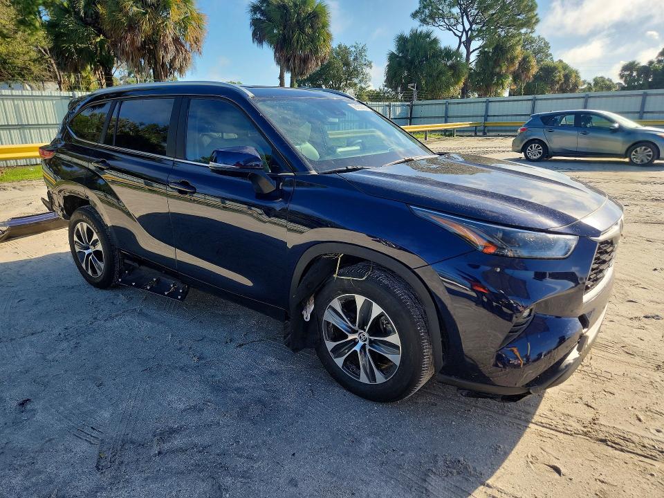 2023 Toyota Highlander მანქანა იყიდება აუქციონზე, vin: 5TDKDRAH7PS004561, აუქციონის ნომერი: 70153606