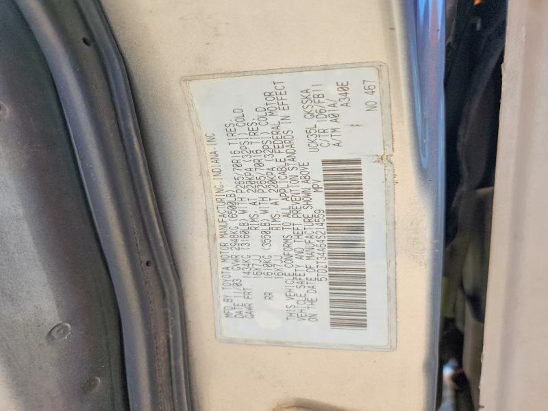 Aukcja sprzedaży 2004 Toyota Sequoia, vin: 5TDZT34A64S214559, numer aukcji: 69435466