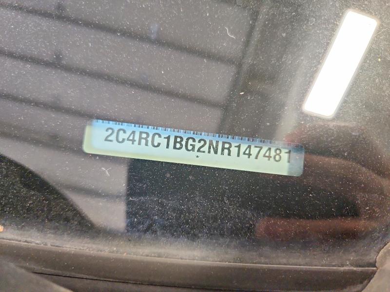 Aukcja sprzedaży 2022 Chrysler Pacifica, vin: 2C4RC1BG2NR147481, numer aukcji: 69154866