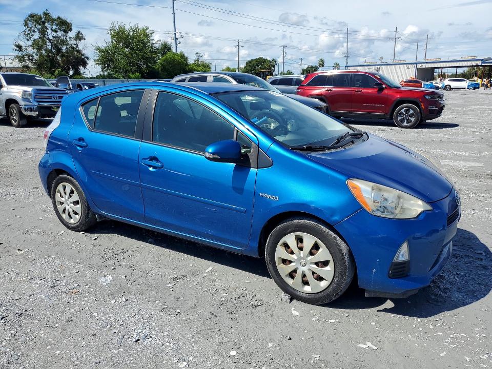 Aukcja sprzedaży 2012 Toyota Prius C, vin: JTDKDTB30C1509218, numer aukcji: 68551646