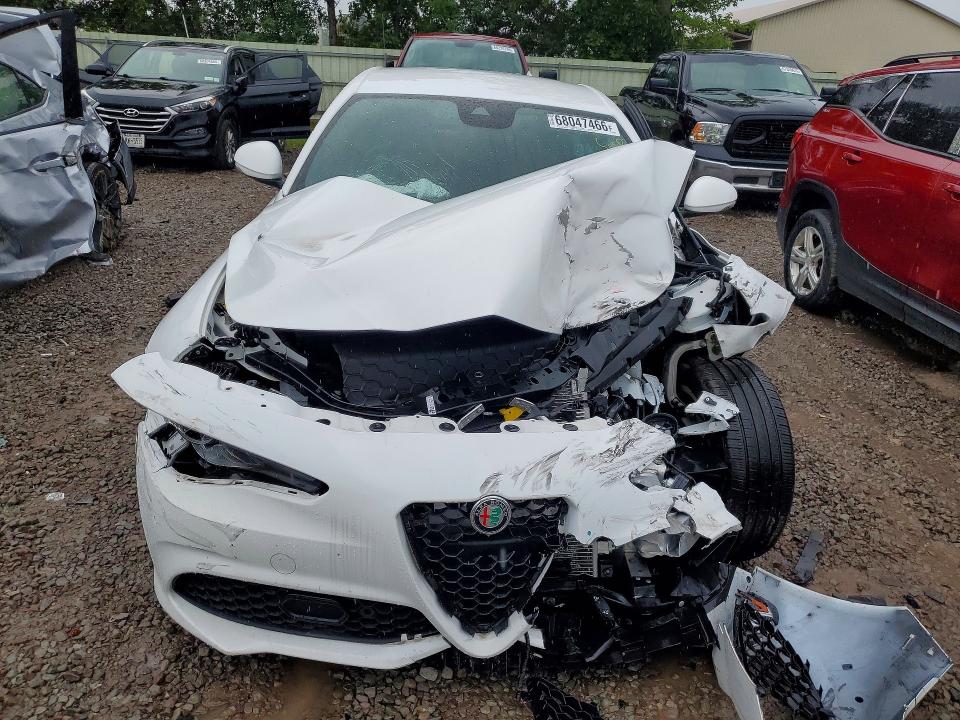 2022 Alfa Romeo Giulia მანქანა იყიდება აუქციონზე, vin: ZARFANAN5N7663535, აუქციონის ნომერი: 68047466