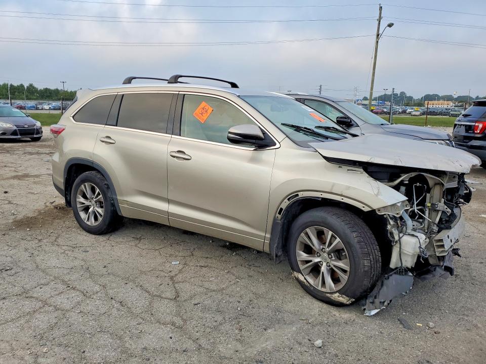 Продажа на аукционе авто 2015 Toyota Highlander, vin: 5TDJKRFH4FS131860, номер лота: 69865226