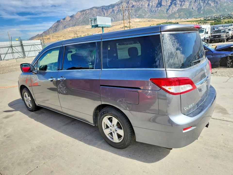 2015 Nissan Quest მანქანა იყიდება აუქციონზე, vin: JN8AE2KP6F9129333, აუქციონის ნომერი: 70071636