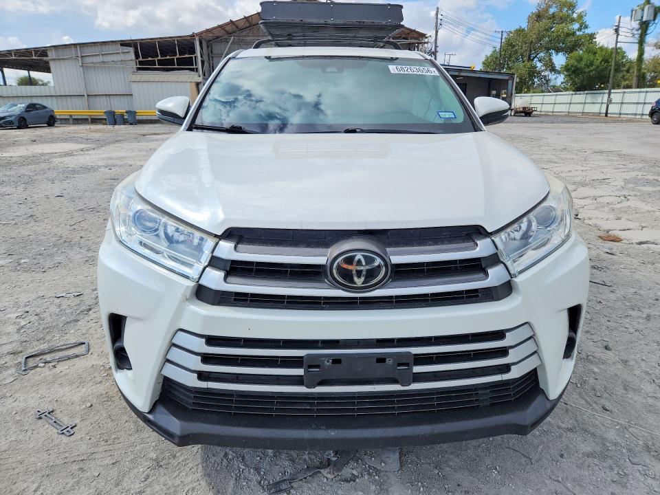 Aukcja sprzedaży 2019 Toyota Highlander, vin: 5TDZZRFH2KS364399, numer aukcji: 68263656