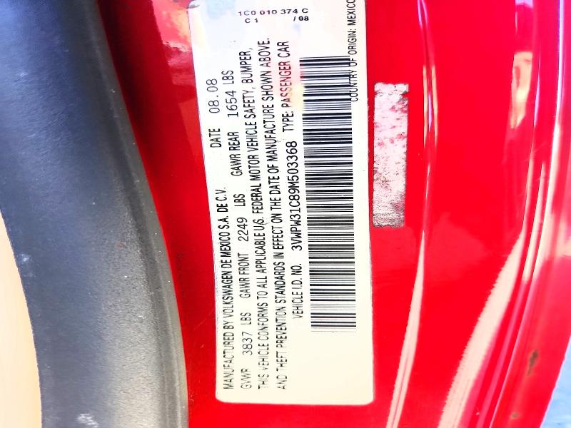 Продаж на аукціоні авто 2009 Volkswagen New Beetle, vin: 3VWPW31C89M503368, номер лоту: 68291916