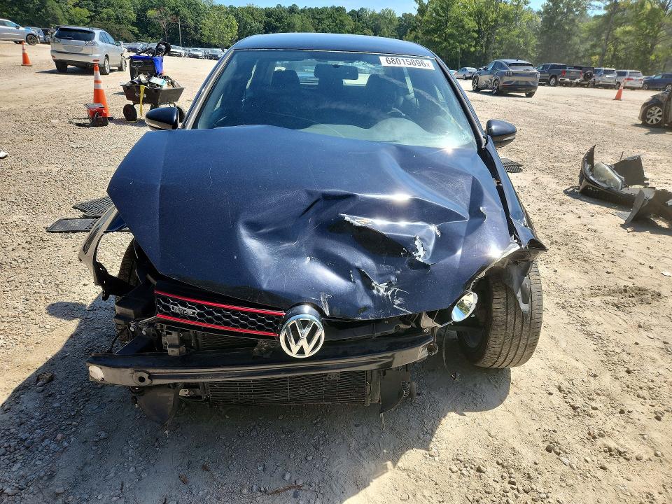 2013 Volkswagen Gti მანქანა იყიდება აუქციონზე, vin: WVWGV7AJ5DW000742, აუქციონის ნომერი: 68015896
