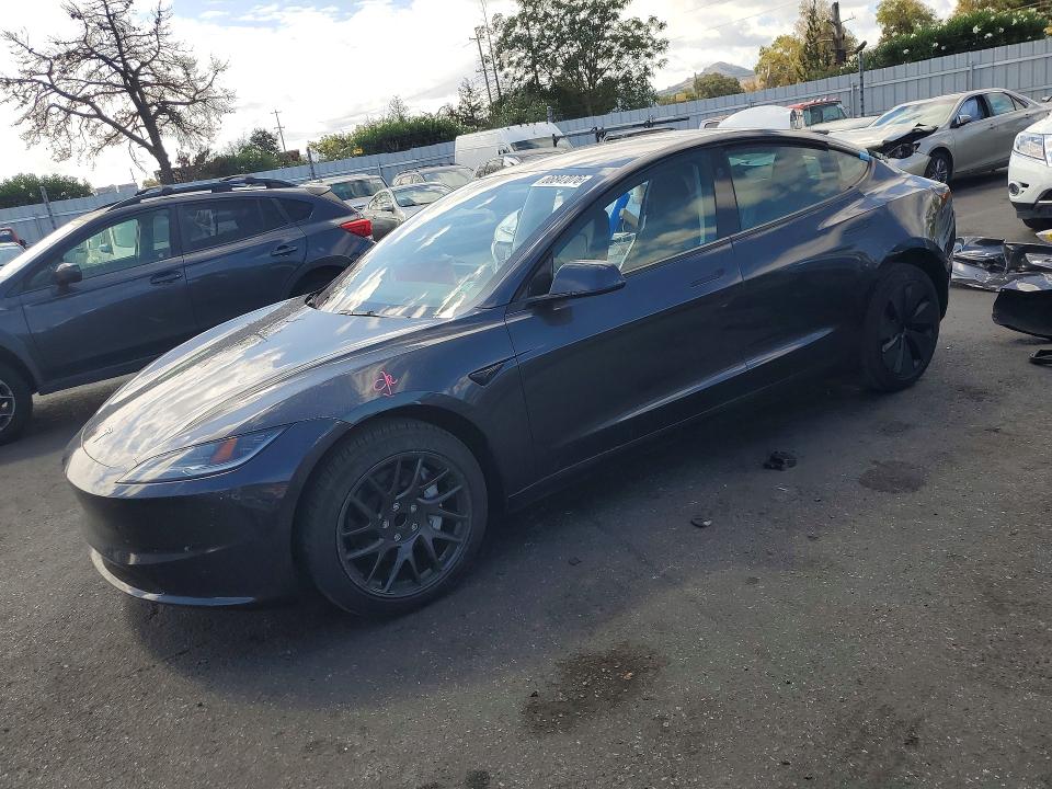 Auction sale of the 2024 Tesla Model 3, vin: 5YJ3E1EA7RF825621, lot number: 66847076