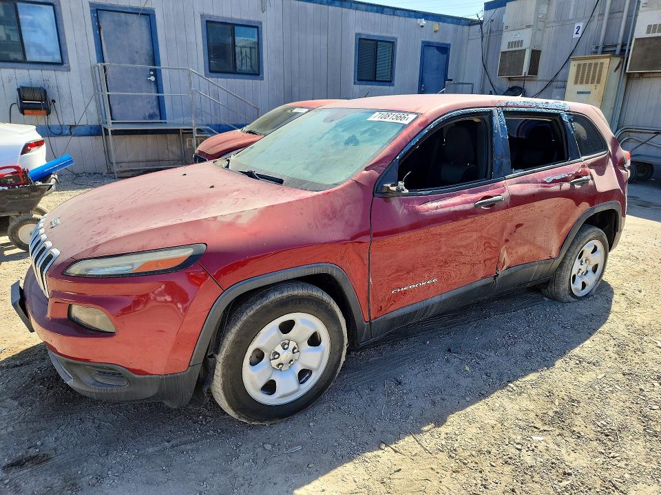 Продаж на аукціоні авто 2016 Jeep Cherokee, vin: 1C4PJLAS3GW229941, номер лоту: 71081566