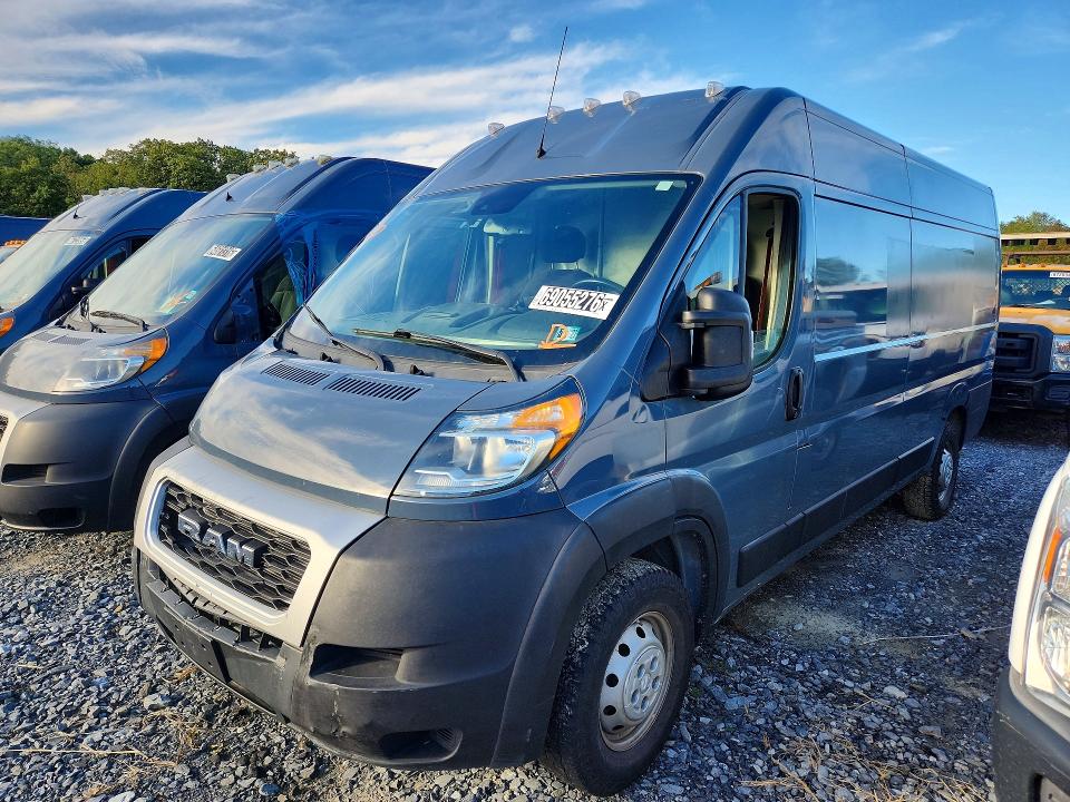 2021 Ram Promaster 3500 მანქანა იყიდება აუქციონზე, vin: 3C6MRVJG9ME535543, აუქციონის ნომერი: 69055276