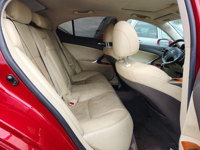 Aukcja sprzedaży 2009 Lexus Is 250, vin: JTHBK262892087587, numer aukcji: 68693986
