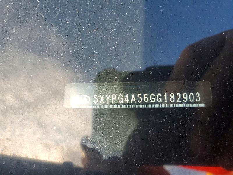 Aukcja sprzedaży 2016 Kia Sorento, vin: 5XYPG4A56GG182903, numer aukcji: 69283506