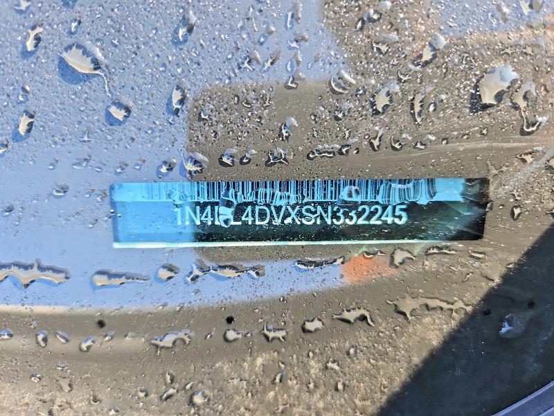 70558316 :رقم المزاد ، 1N4BL4DVXSN332245 vin ، 2025 Nissan Altima مزاد بيع
