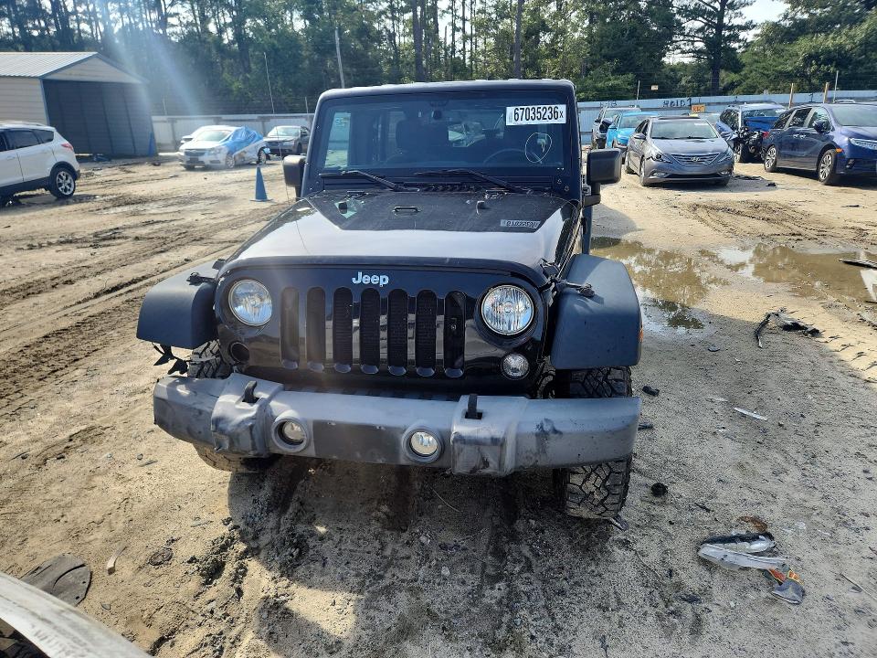 67035236 :رقم المزاد ، 1C4BJWDG0FL557093 vin ، 2015 Jeep Wrangler Unlimited مزاد بيع